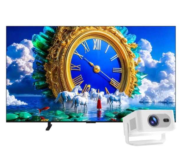 TCL 55A400 55" QLED 4K 144Hz Google TV +HY300 MAX - 1583955 - zdjęcie