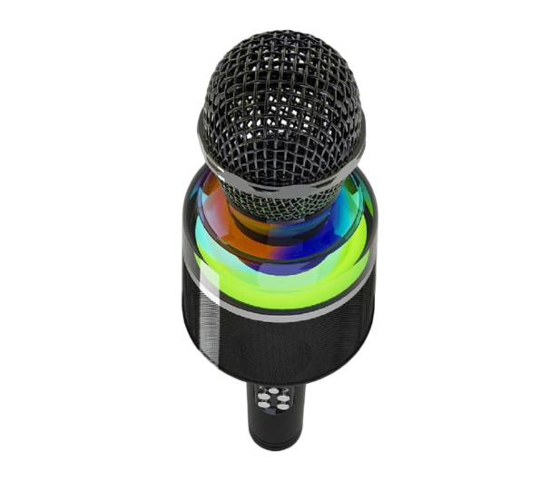 Gembird Bezprzewodowy mikrofon karaoke czarny - 1584111 - zdjęcie 4