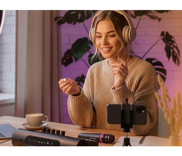 MusicMate Zestaw do Streamingu i Karaoke MM-SC450 - 1588274 - zdjęcie 11