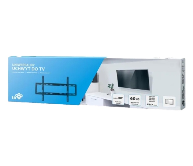 TB Uchwyt TV do telewizora do 65" 40kg max VESA 600x400 - 1584919 - zdjęcie 3