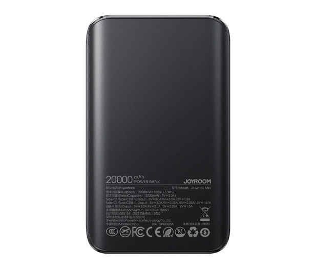 JoyRoom Powerbank Star Series Mini 20000mAh 22,5W z wyświetlaczem - 1586230 - zdjęcie 2