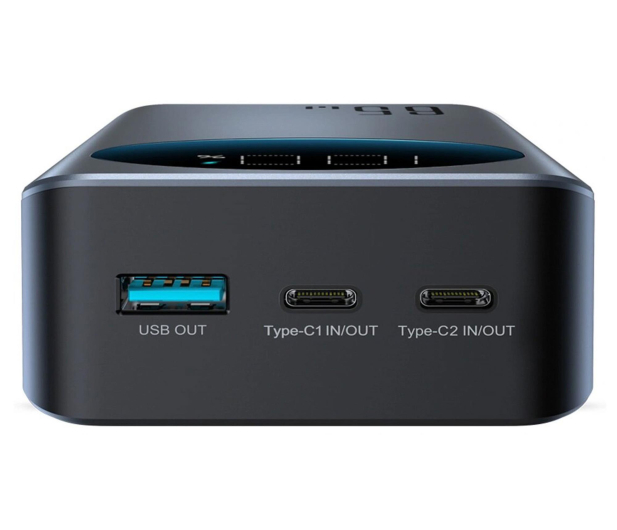 JoyRoom Powerbank 30000mAh 65W z wyświetlaczem 2x USB-C 1x USB-A - 1586227 - zdjęcie 3