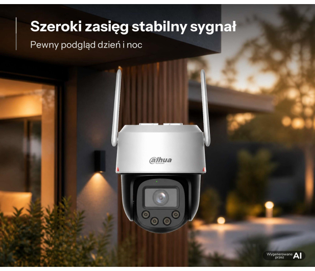 Dahua Kamera zewnętrzna obrotowa 8MP - 1587574 - zdjęcie 5