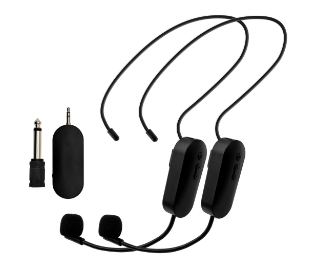 MusicMate Bezprzewodowy system mikrofonowy MM-700 EchoDual - 1588503 - zdjęcie