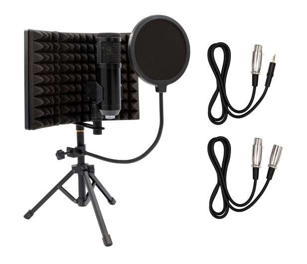MusicMate Mikrofon przewodowy MM-400 StudioMaster - 1588519 - zdjęcie 7