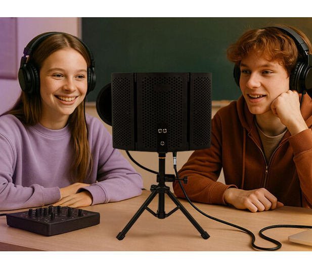 MusicMate Mikrofon przewodowy MM-400 StudioMaster - 1588519 - zdjęcie 11