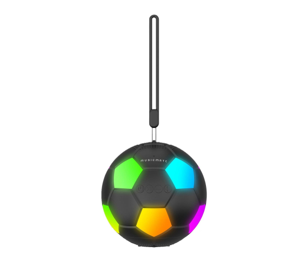 MusicMate Głośnik Bluetooth MM-SB40-B FootballWave LED - 1588478 - zdjęcie