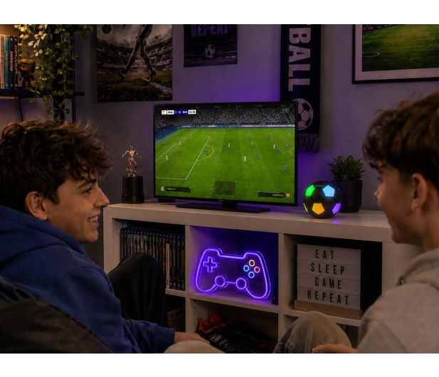 MusicMate Głośnik Bluetooth MM-SB40-B FootballWave LED - 1588478 - zdjęcie 8