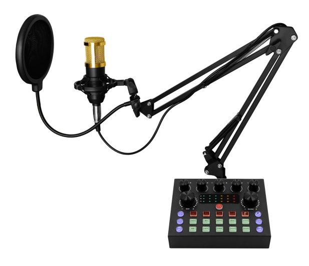 MusicMate Zestaw do streamingu i karaoke MM-SD150 LiveMix - 1588475 - zdjęcie 3