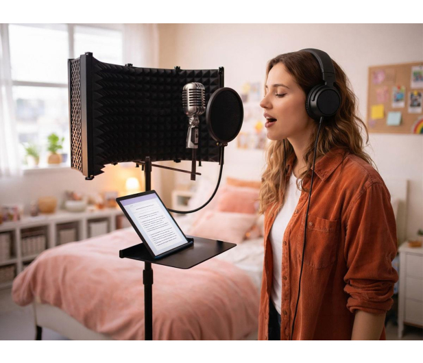 MusicMate Mikrofon z ekranem akustycznym MM-450 StudioMaster PRO - 1588521 - zdjęcie 14