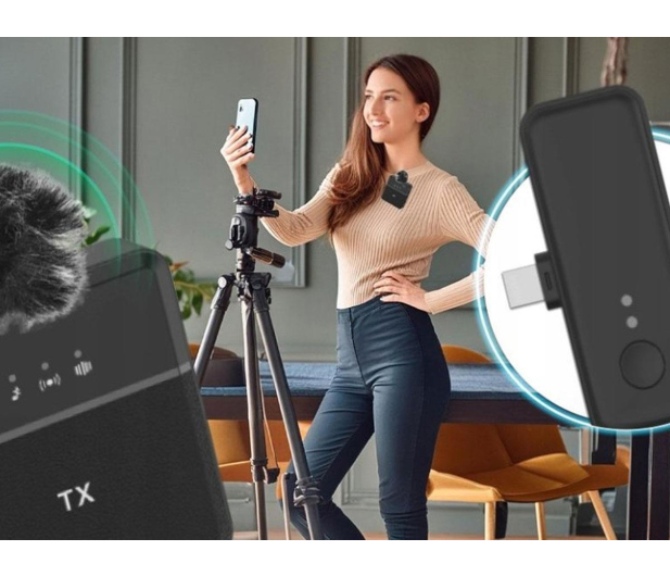 MusicMate Mikrofon do smartfona MM-120 EchoTint  / SX31 - 1588513 - zdjęcie 4