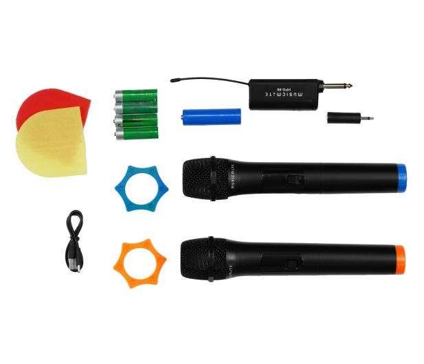 MusicMate Bezprzewodowy zestaw mikrofonowy MusicMate HPG-99 - 1588509 - zdjęcie 8