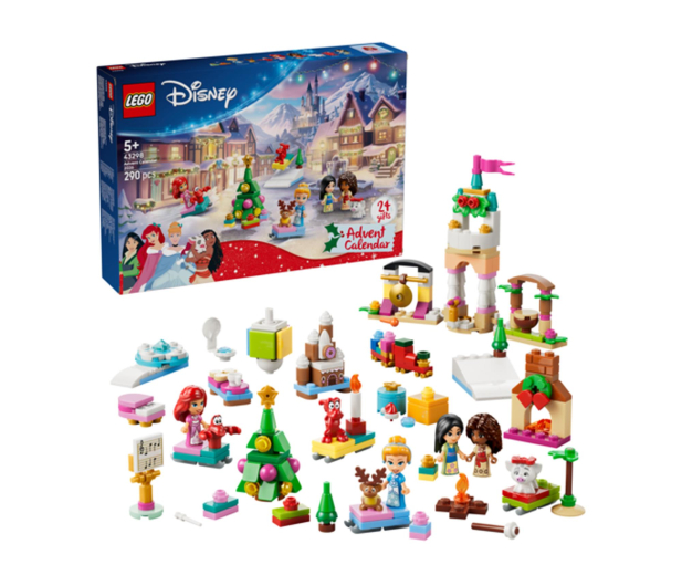 LEGO 43298 DISNEY PRINCESS Kalendarz adwentowy 2026 - 1589408 - zdjęcie 2