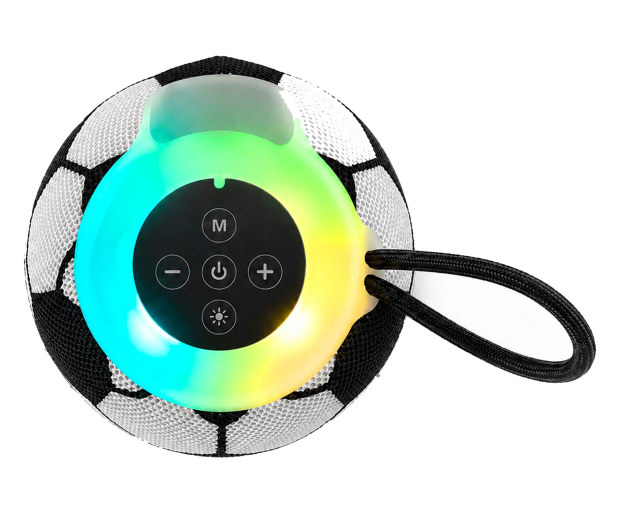 MusicMate Głośnik Bluetooth MM-SB30-B FootballBeat LED - 1588477 - zdjęcie 4