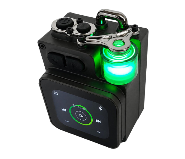 MusicMate Głośnik Bluetooth MM-SB50-B SurviWave Titan LED - 1588292 - zdjęcie 3