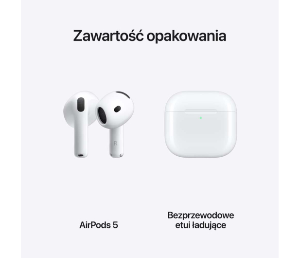 Apple AirPods 5 generacji ANC z etui ładującym - 1593736 - zdjęcie 7