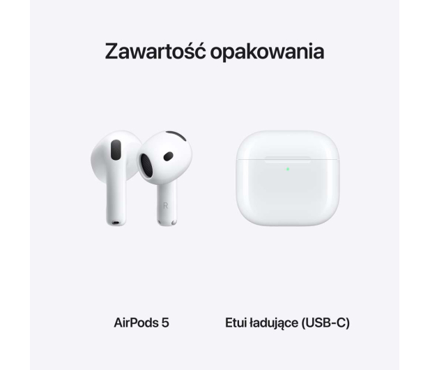 Apple AirPods 5 generacji ANC - 1593737 - zdjęcie 7
