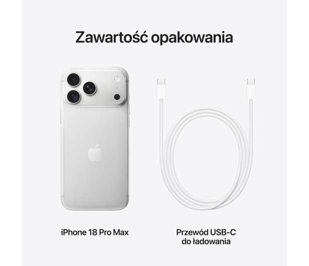 Apple iPhone 18 Pro Max 2TB srebrny - 1593832 - zdjęcie 10