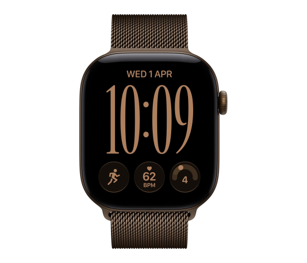 Apple Watch 12 46/Ciemny brąz Alu/Ciemny brąz Mediolańska S/M 5G - 1594101 - zdjęcie 2
