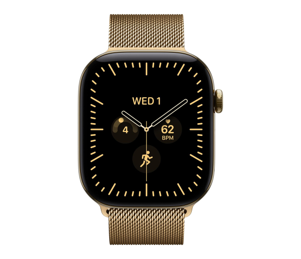 Apple Watch 12 46/Żywe złoto Tytan/Żywe złoto Mediolańska S/M 5G - 1594088 - zdjęcie 2