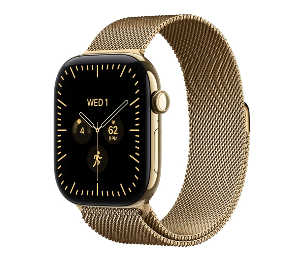 Apple Watch 12 42/Żywe złoto Tytan/Żywe złoto Mediolańska 5G - 1594081 - zdjęcie