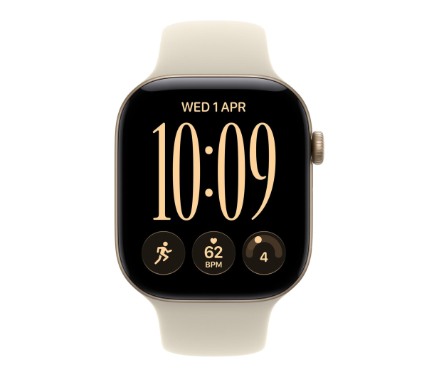 Apple Watch 12 46/Jasne złoto Alu/Piaskowy Pasek S/M 5G - 1594072 - zdjęcie 2