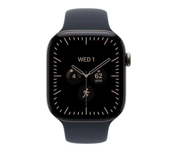 Apple Watch 12 46/Naturalny tytan/Granatowy Pasek M/L 5G - 1594083 - zdjęcie 2