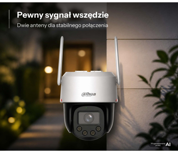 Dahua Kamera zewnętrzna obrotowa 4MP 4G - 1587575 - zdjęcie 3