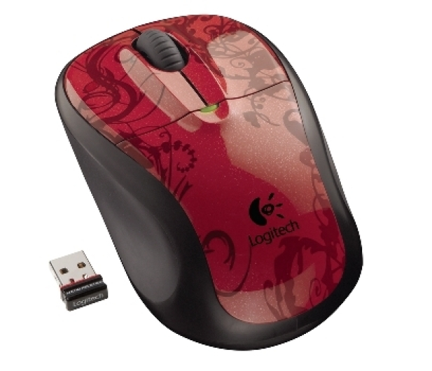 Logitech M305 Red Tendrils - Myszka bezprzewodowa - najlepsze ceny ...
