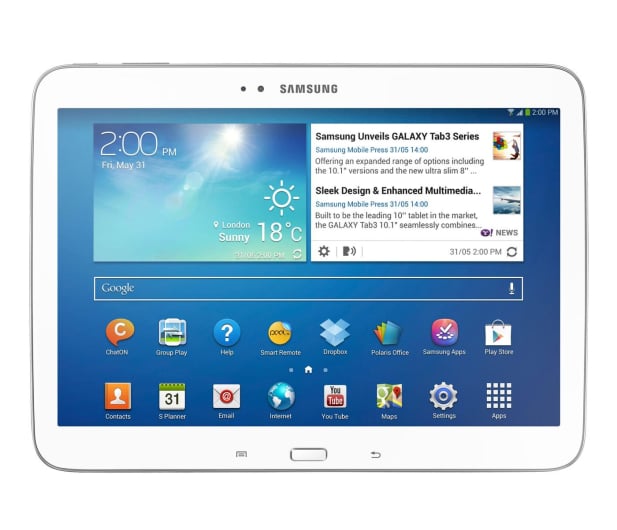 Samsung Galaxy Tab 3 P5210 DC/1024/16/Android 4.2 biały - 152878 - zdjęcie 5