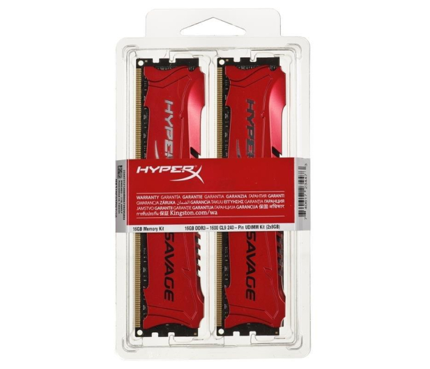 HyperX 16GB 1600MHz Savage CL9 (2x8192) - 207572 - zdjęcie 3