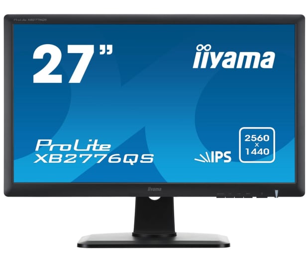 iiyama ProLite XB2776QS czarny (DVI-D, HDMI, DisplayPort iiyama ProLite XB2776QS czarny (DVI-D, HDMI, DisplayPort