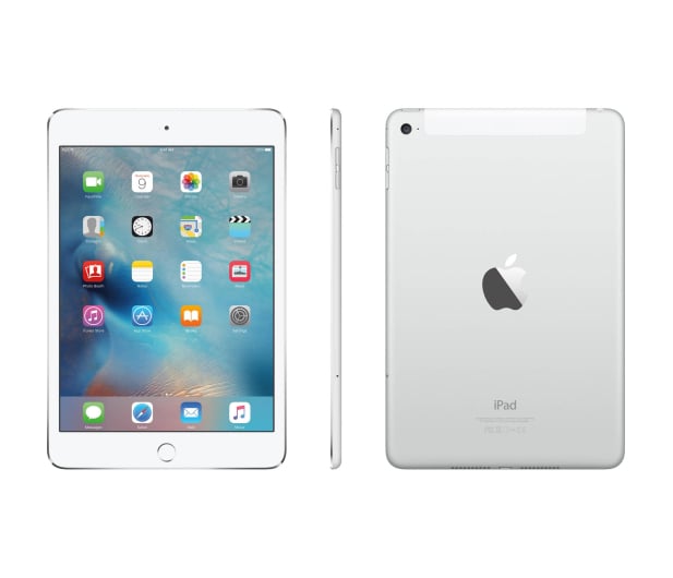 Apple NEW iPad mini 4 64GB + modem Silver - Tablety 8