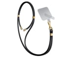 Etui / obudowa na smartfona 3mk Sznurek do Etui EasyClip Black (gold)