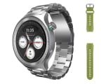 Smartwatch Motorola moto watch Silver Stainless Steel + Herbal Garden Silicone