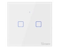 Sonoff Dotykowy Włącznik T1 EU TX (WiFi+RF433 2-kanałowy) - 524640 - zdjęcie 1