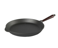 Skeppshult Patelnia do smażenia 36cm drewniana rączka - 1013121 - zdjęcie 1