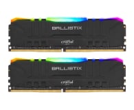 Crucial 16GB (2x8GB) 3600MHz CL16 Ballistix Black RGB - 550277 - zdjęcie 1