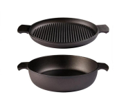 Skeppshult Zestaw 2 patelni Master głęboka + grillowa - 1015333 - zdjęcie 1