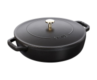 Staub Żeliwna do duszenia z pokrywką 28 cm, czarna - 1023605 - zdjęcie 1