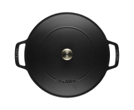 Staub Żeliwna do duszenia z pokrywką 28 cm, czarna - 1023605 - zdjęcie 2