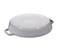 Staub Żeliwna z dwoma uchwytami 34 cm, grafitowa - 1023624 - zdjęcie 2