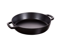 Staub Żeliwna z dwoma uchwytami 34 cm, czarna - 1023627 - zdjęcie 1