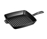 Staub Kwadratowa żeliwna grillowa 26 cm, czarna - 1023671 - zdjęcie 1