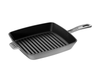 Staub Kwadratowa żeliwna grillowa 26 cm, grafitowa - 1023665 - zdjęcie 1