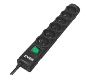 Ever Optima - 6 gniazd, 3m, czarna - 246222 - zdjęcie 1