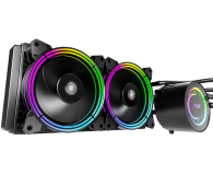 DarkFlash TR240 Black RGB 2x120mm - 736610 - zdjęcie 2