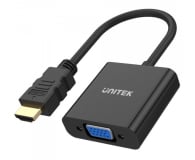 Unitek Adapter HDMI - VGA, Audio (Jack 3.5mm) - 326082 - zdjęcie 1