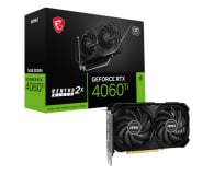 MSI GeForce RTX 4060 Ti Ventus 2X Black OC 16GB GDDR6 - 1185746 - zdjęcie 1