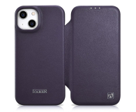 iCarer Premium Leather Folio Case do iPhone 14 Plus (MagSafe) - 1201147 - zdjęcie 1